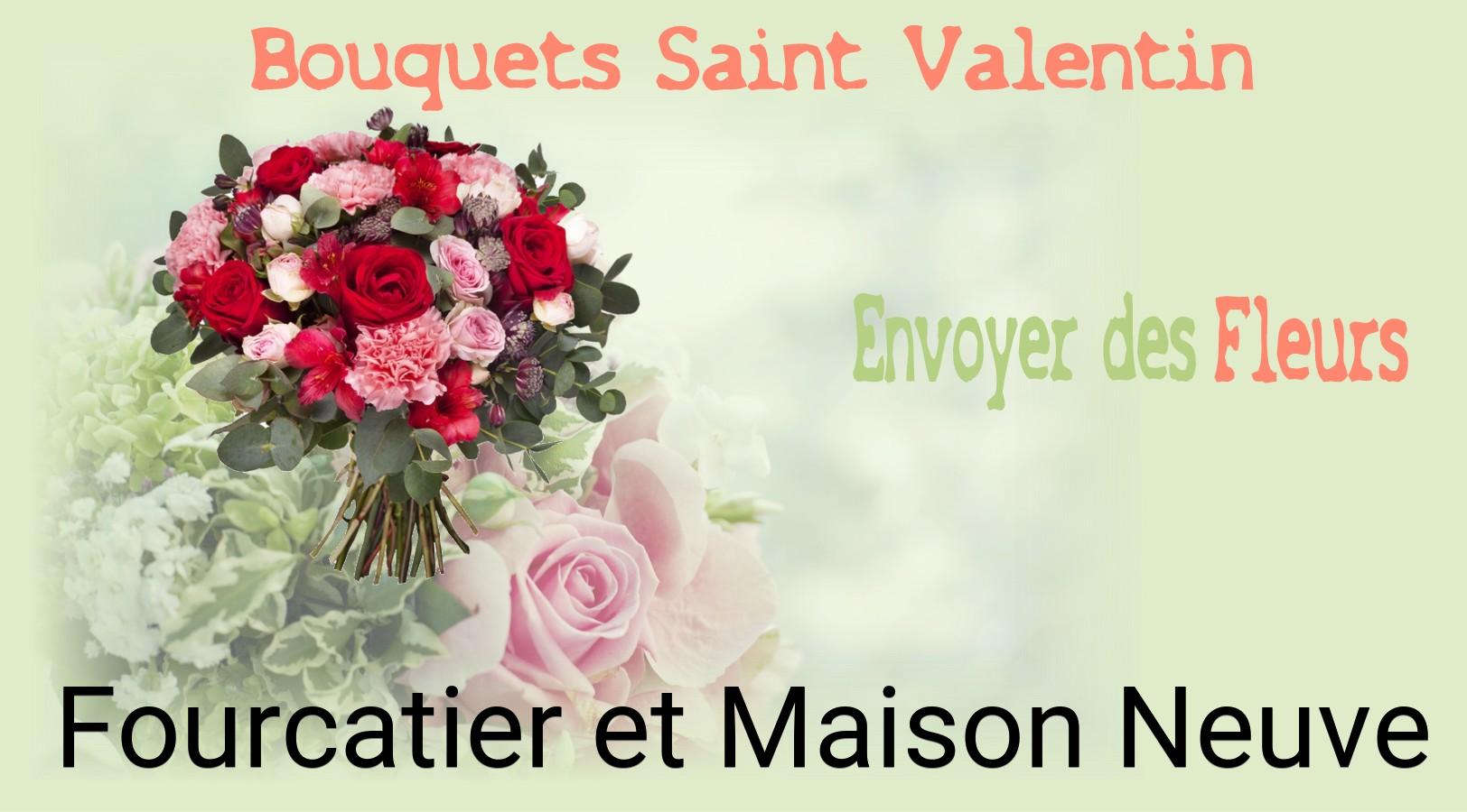 Roses de Saint-Valentin livrées à Fourcatier-et-Maison-Neuve